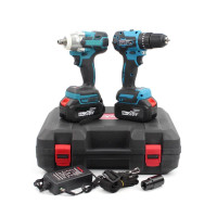 PowerSet Instrumentop 2в1 — Ударний шуруповерт DWT485 та гайковерт DWT301 з акумуляторами